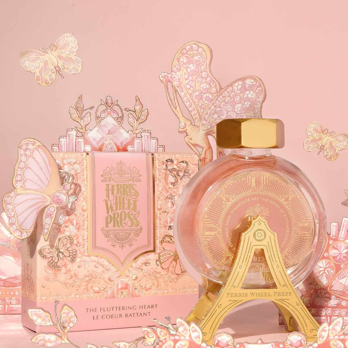 Limited Edition 2023 | The Fluttering Heart 38ml Ink Carriage