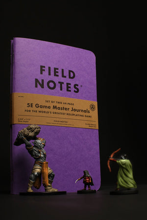 Field Notes 5E Gaming Journals (Character/Game Master/Monster Encounter)