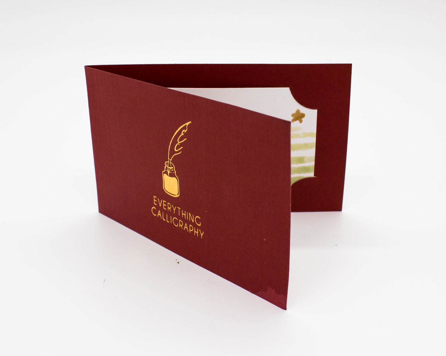 Everything Calligraphy Christmas Gift Cards