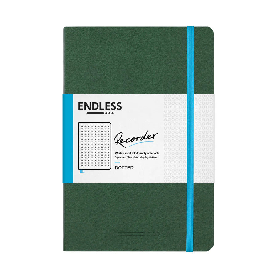 Endless Stationery Recorder Notebook A5 Regalia Paper