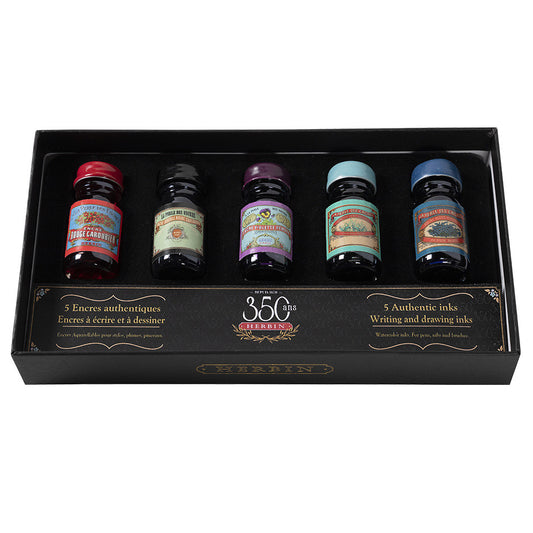 J. Herbin 10ml Birthday Set (350th Anniversary Inks Set)