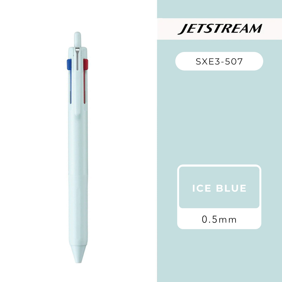Uni-ball Jetstream SXE3-507 (0.5) 3-Color Ink Ballpoint Pens