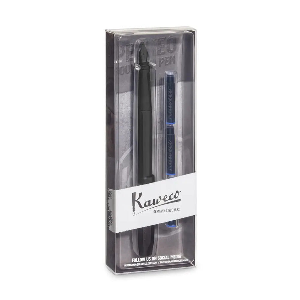 Kaweco Perkeo Fountain Pen Box Set [w/ 3 Ink Cartridges]