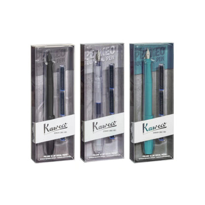 Kaweco Perkeo Fountain Pen Box Set [w/ 3 Ink Cartridges]