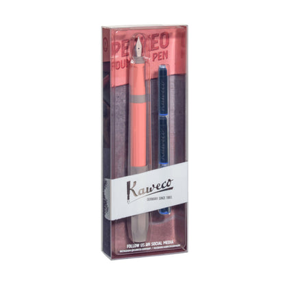 Kaweco Perkeo Fountain Pen Box Set [w/ 3 Ink Cartridges]