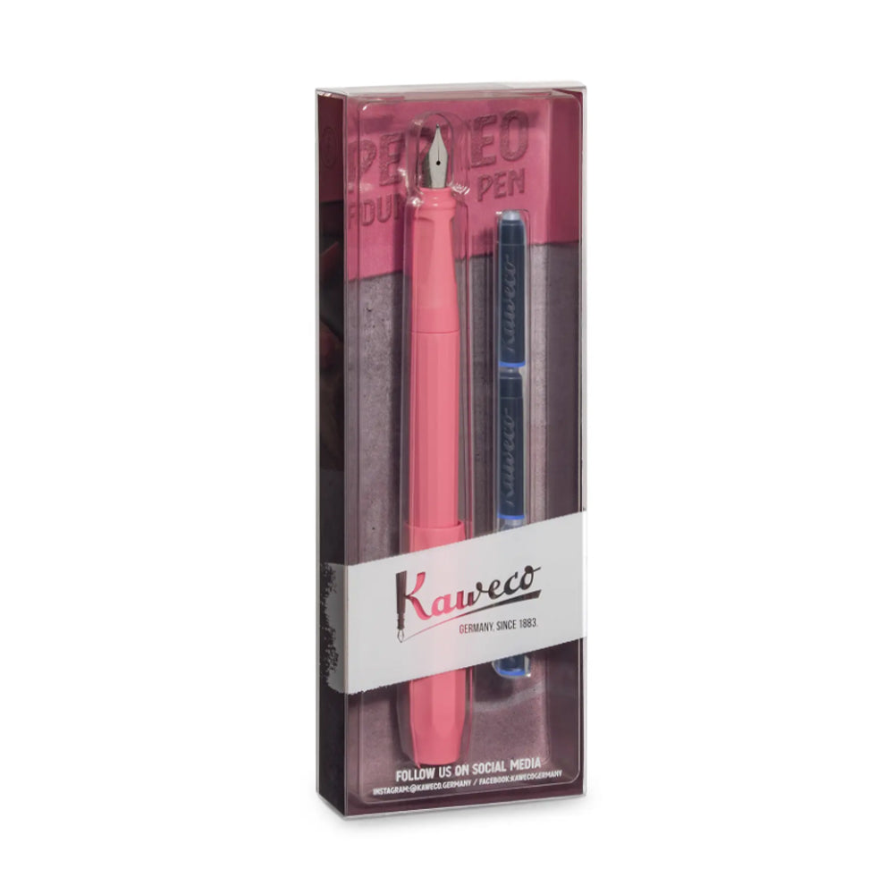 Kaweco Perkeo Fountain Pen Box Set [w/ 3 Ink Cartridges]