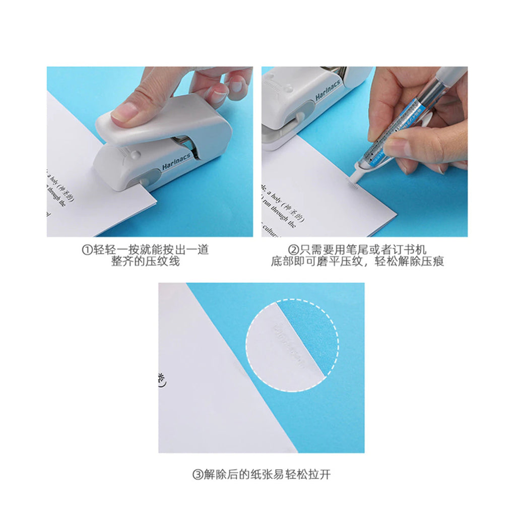 Kokuyo Harinacs Press Stapleless Stapler – Everything Calligraphy