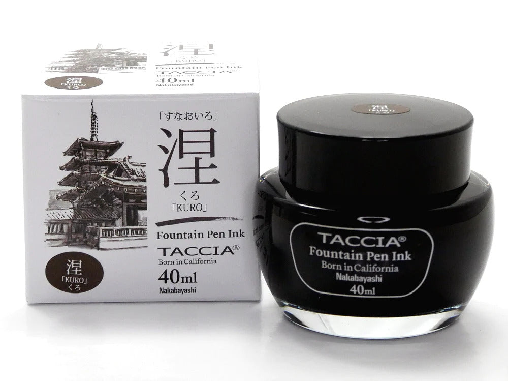 Taccia Fountain Pen Ink (40ml) Standard Collection
