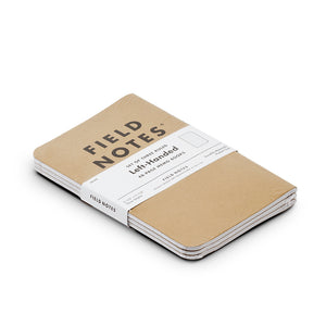 Field Notes Left-handed (3-Pack)