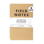 Field Notes Left-handed (3-Pack)