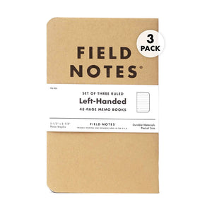 Field Notes Left-handed (3-Pack)