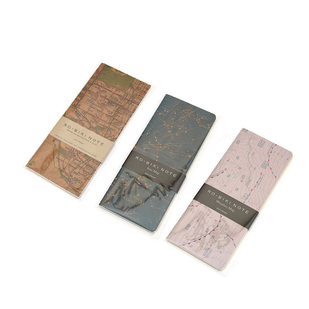 Yamamoto Paper Ro-Biki Notebook (Map Series)