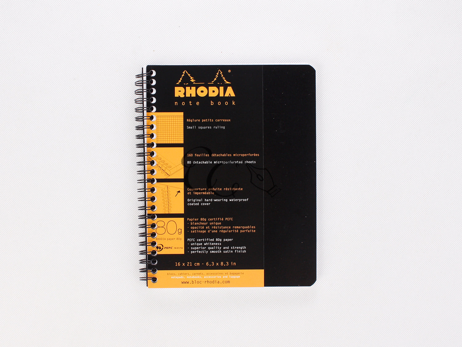 Rhodia Classic Notebook Wirebound A5 [Grid]