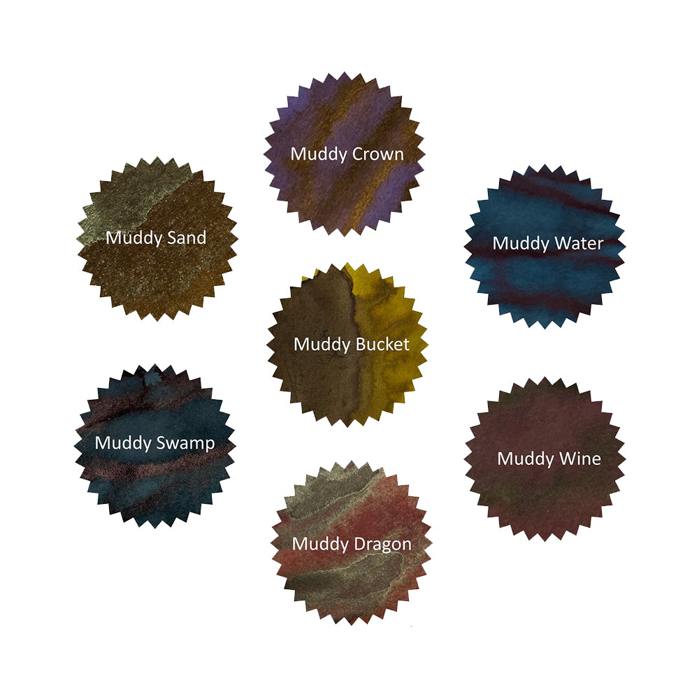 Robert Oster Inks (50ml) Mud Pack Series