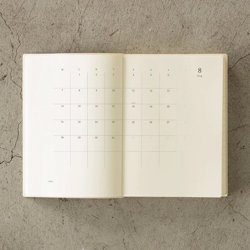 Midori Notebook Diary 1Day 1Page 2023