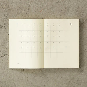 Midori Notebook Diary 2023 Thin