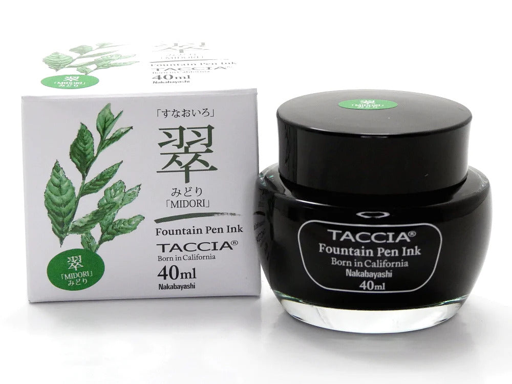 Taccia Fountain Pen Ink (40ml) Standard Collection