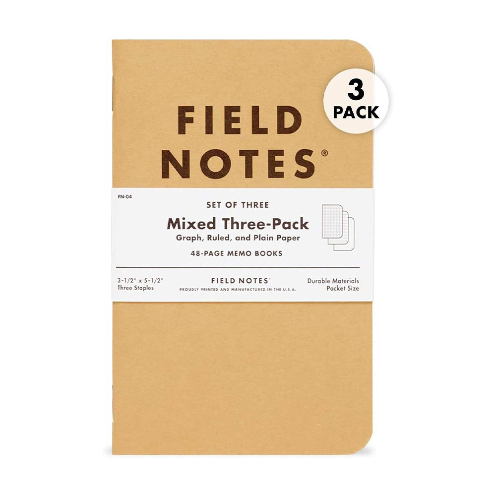 Field Notes Original Kraft (3-Pack)