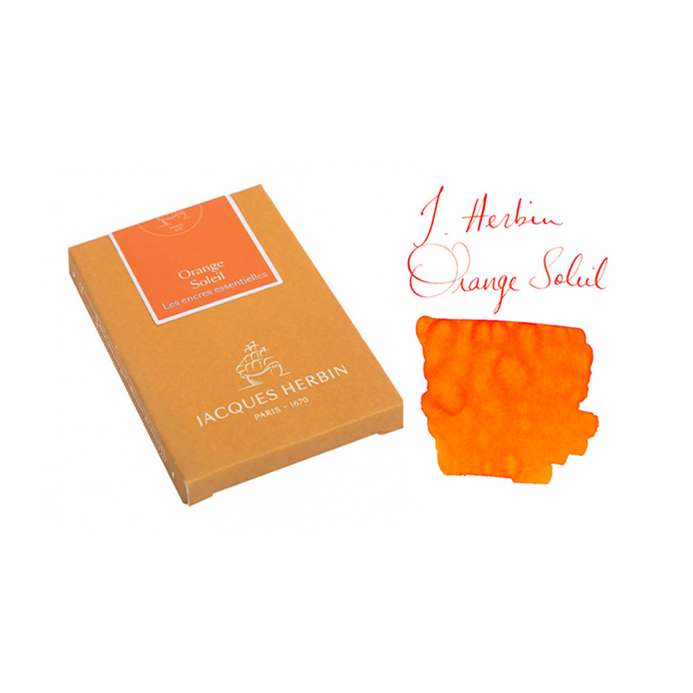 J. Herbin Essential Fountain Pen Ink Cartridges [Set of 7]