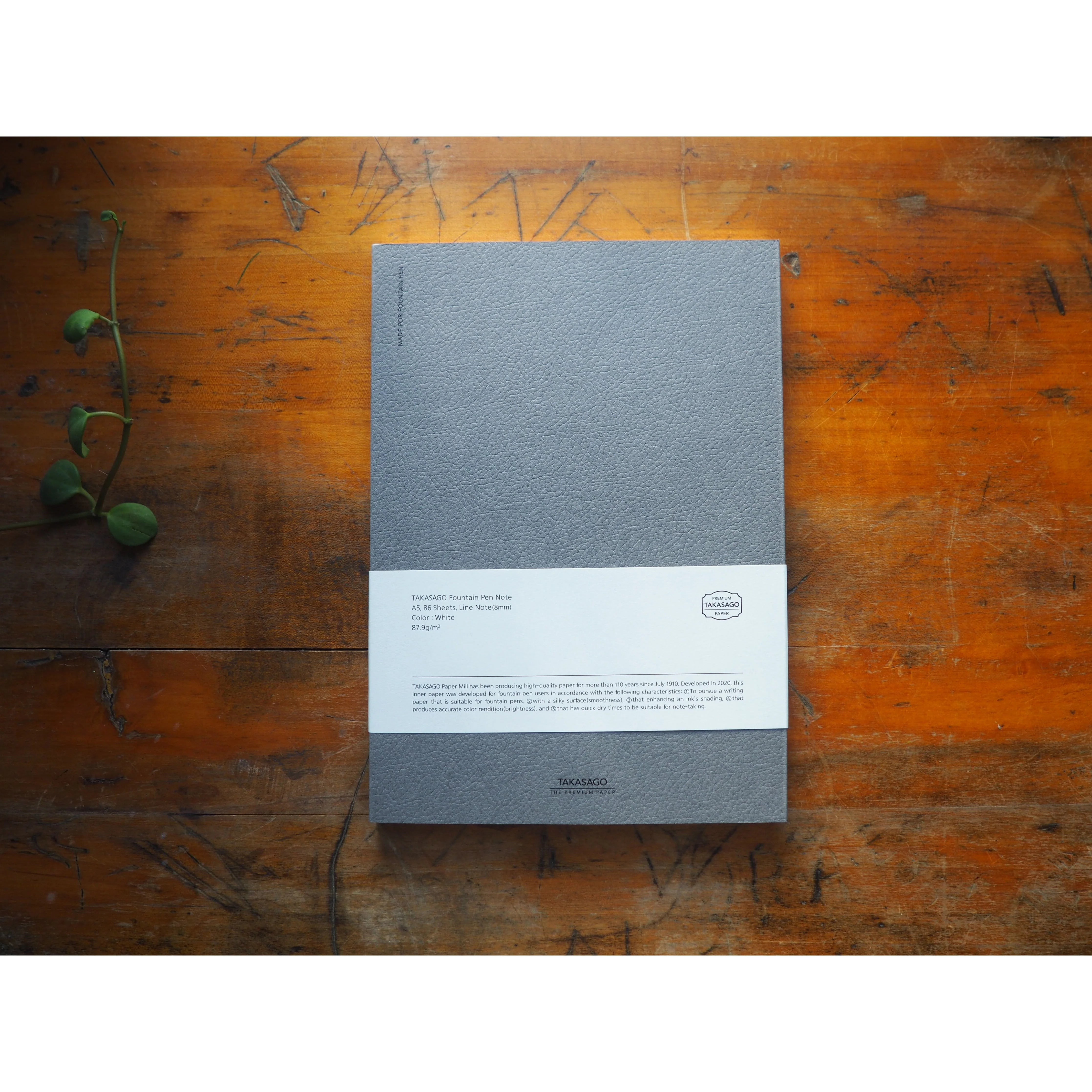 Dominant Industry Takasago Notebooks (A5)