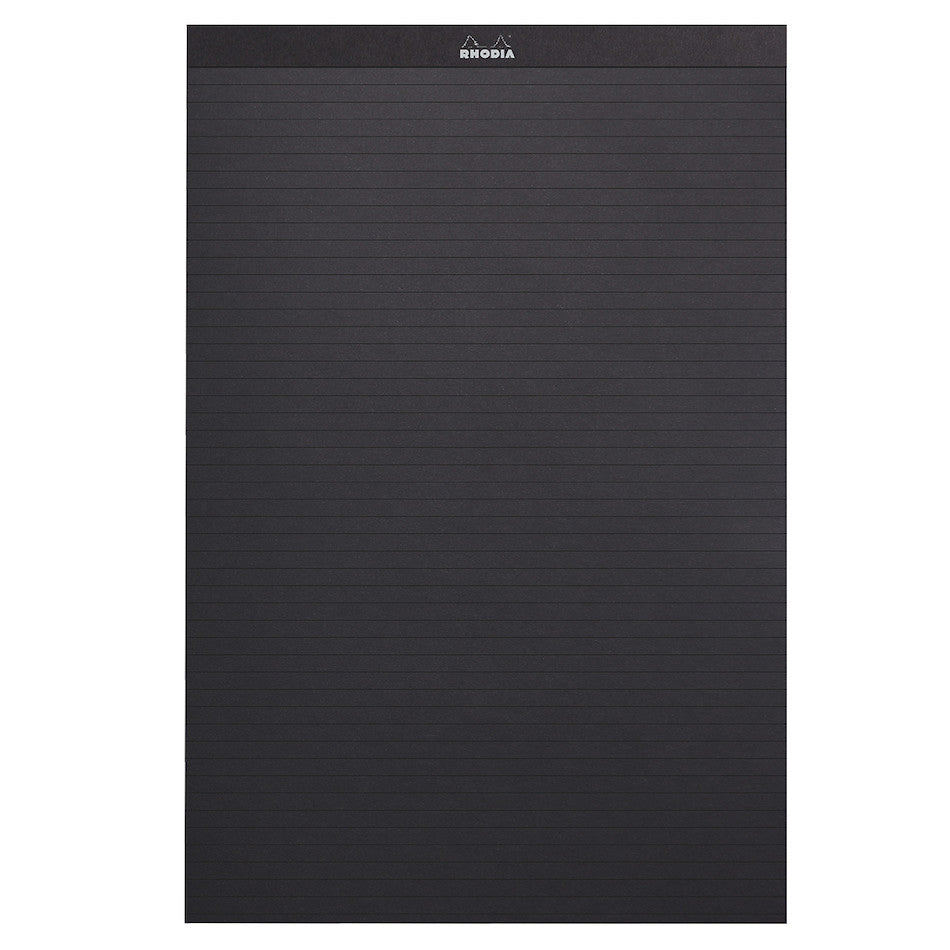 Rhodia Calligraphy Pad (Horizontal Line) Carbon Black/Grey Maya