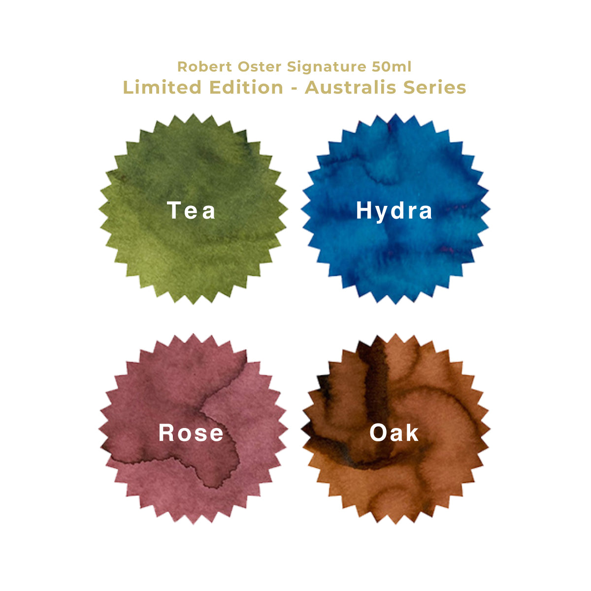 Robert Oster Inks [50ml] Australis Series - Limited Edition