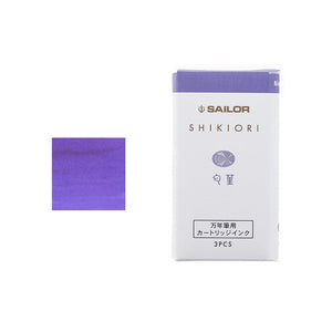 Sailor Shikiori Four Seasons Ink Cartridges (3 pcs/per pack)