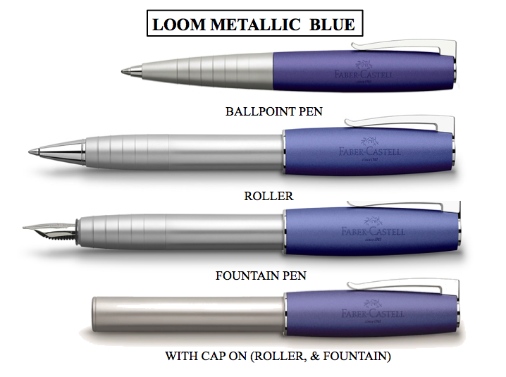 Best Faber-Castell Loom Fountain Pen - Light Blue Hot on Sale