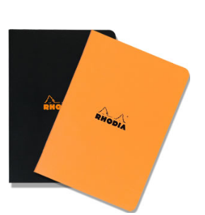 Rhodia Classic Stapled Notebook A4 (Large Size)