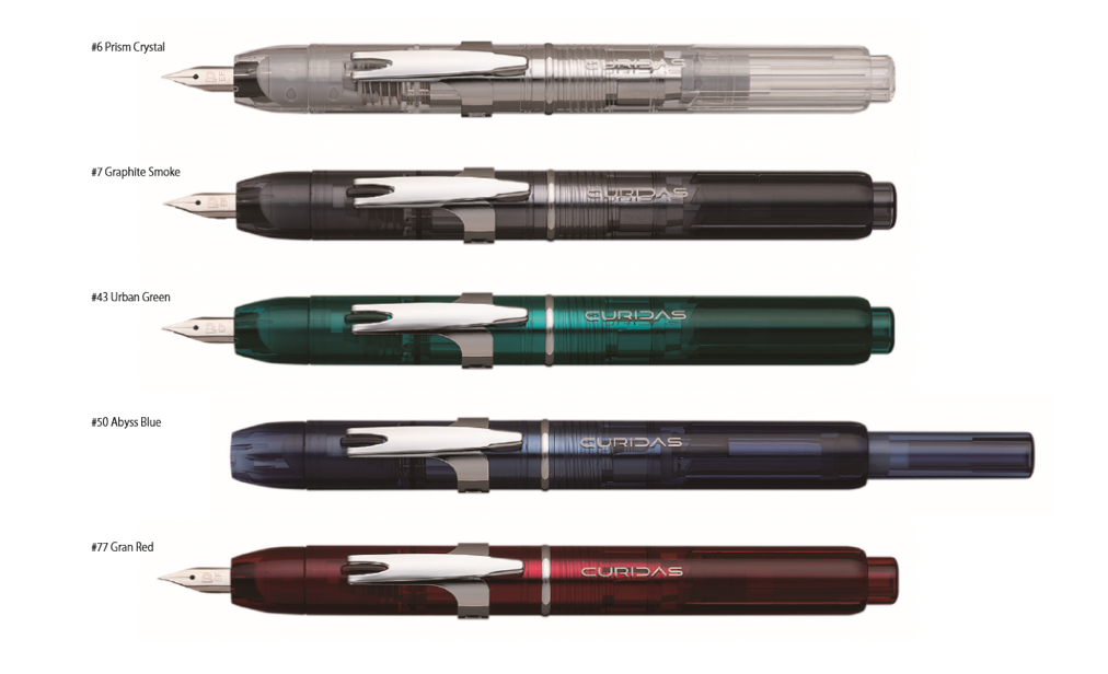 Platinum Curidas Retractable Fountain Pen