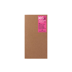 Traveler's Notebook (Regular Size) Refill 005 Free Diary (Daily)