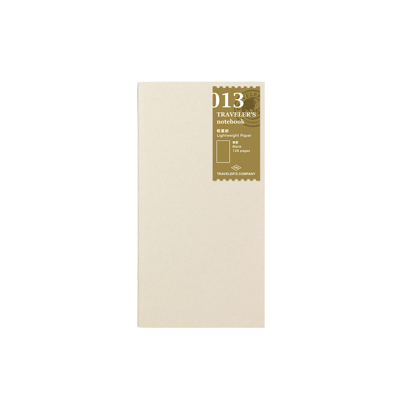 Traveler's Notebook Refill 013 Lightweight Paper Notebook