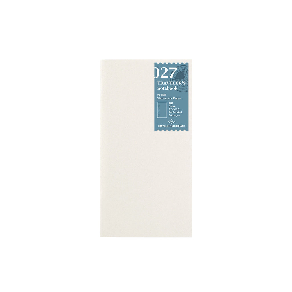 Traveler’s Notebook Refill 027 Watercolor Paper