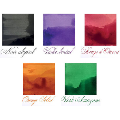 J. Herbin Essential Miniature Fountain Pen Ink Set [15ml]