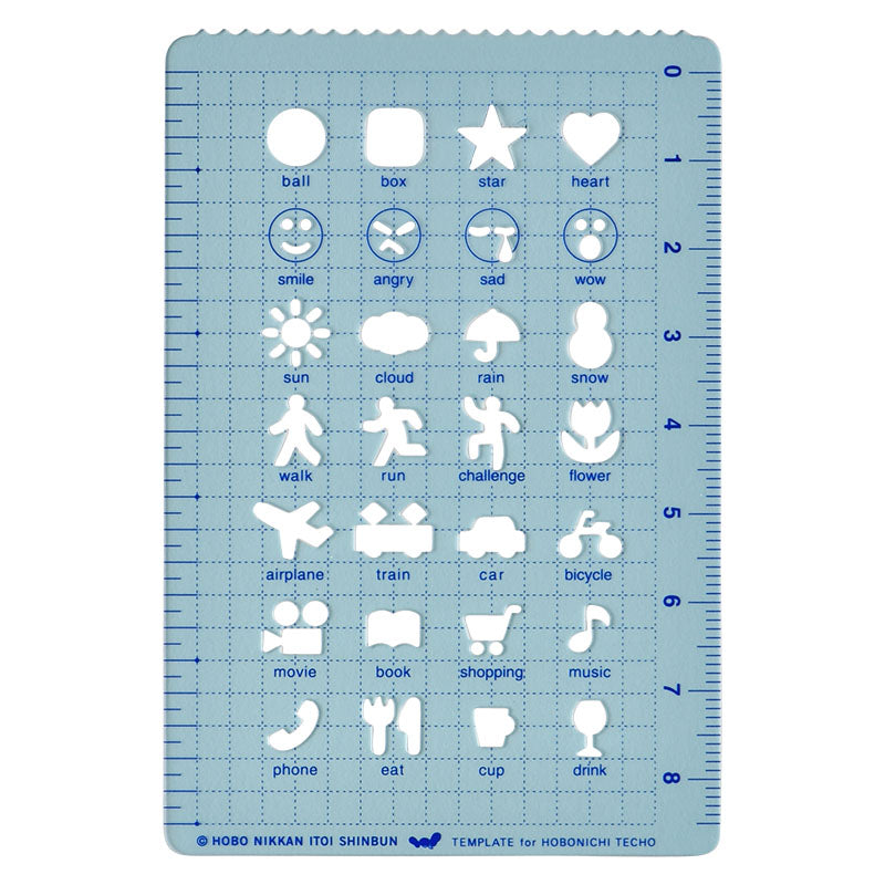 Hobonichi Stencils