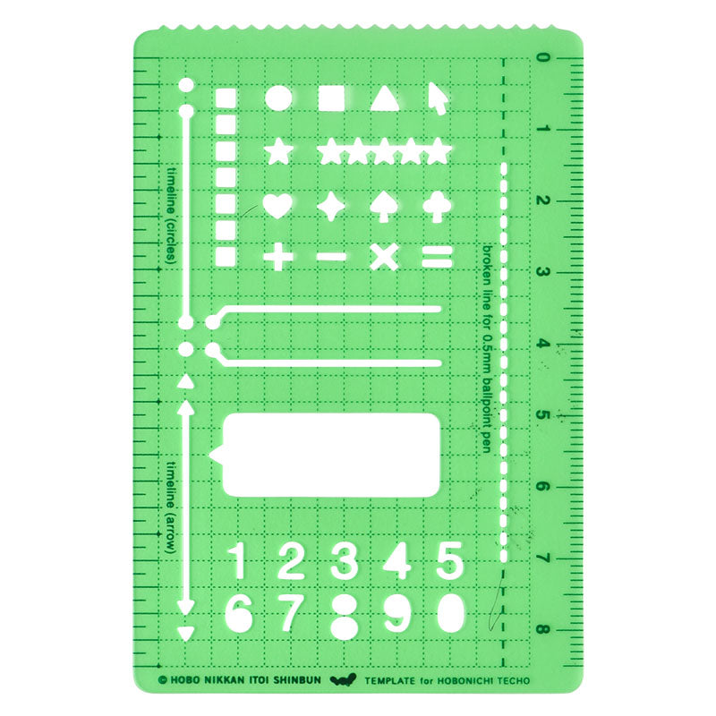 Hobonichi Stencils
