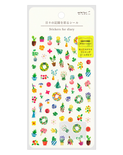 Midori Stickers for Diary Daily Records