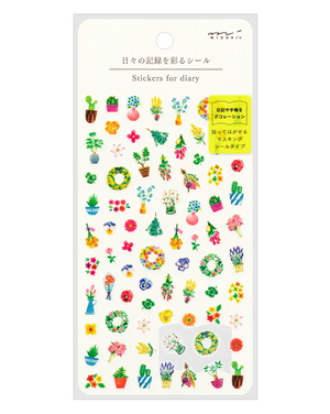 Midori Stickers for Diary Daily Records