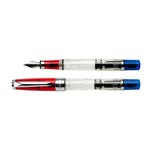 TWSBI Diamond 580 Red Blue Transparent Fountain Pen