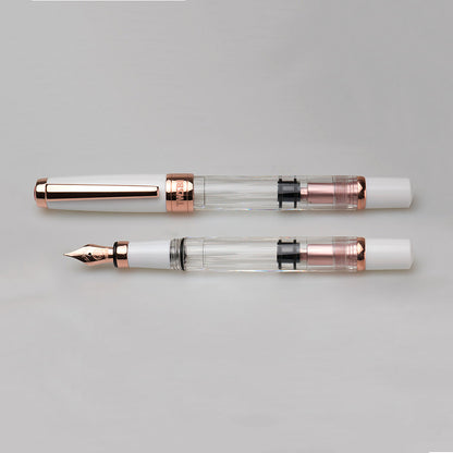 TWSBI Diamond 580 White RoseGold II Fountain Pen