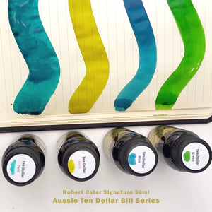 Robert Oster Inks [50ml] Aussie Ten Dollar Bill Series