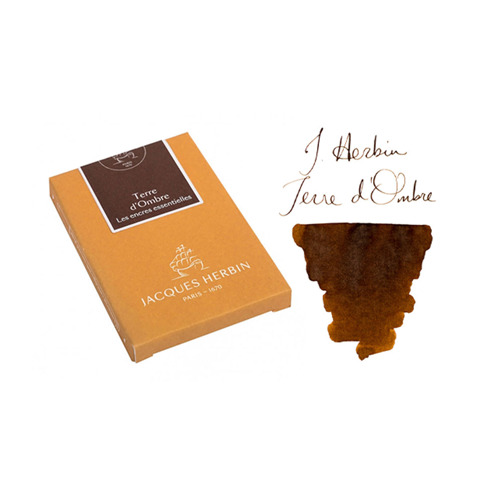 J. Herbin Essential Fountain Pen Ink Cartridges [Set of 7]