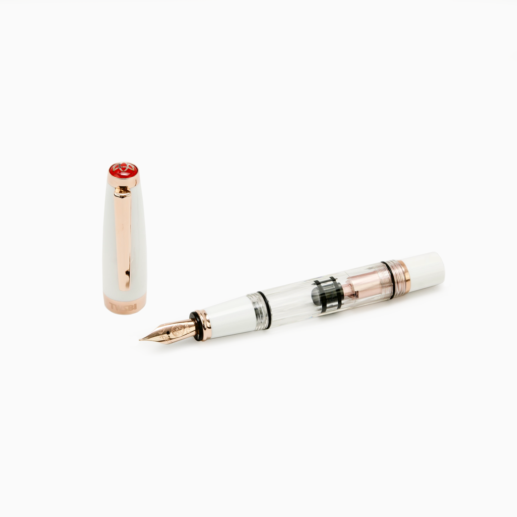 TWSBI Diamond Mini White RoseGold II Fountain Pen – Everything