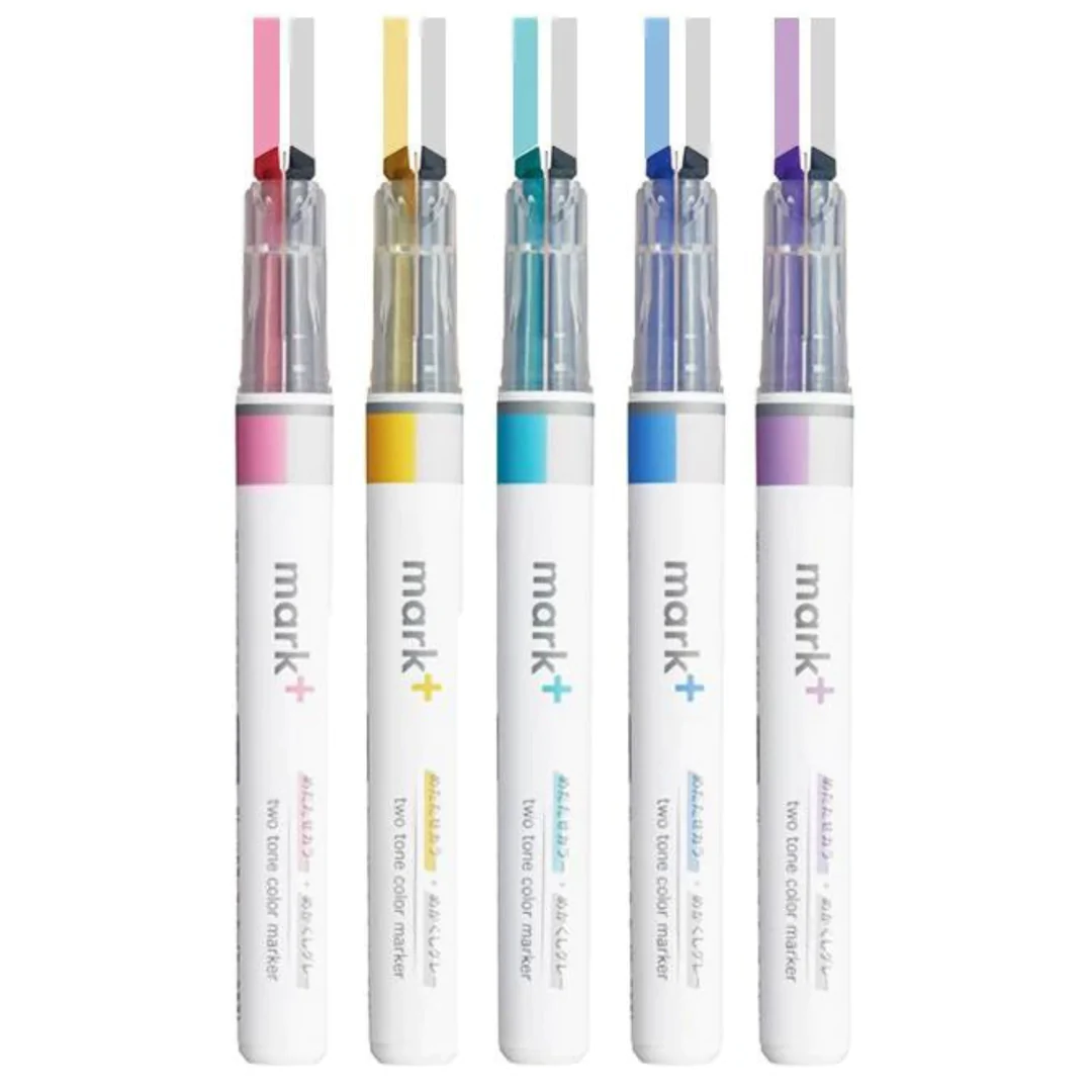 Kokuyo Marktus Two Tone Highlighters