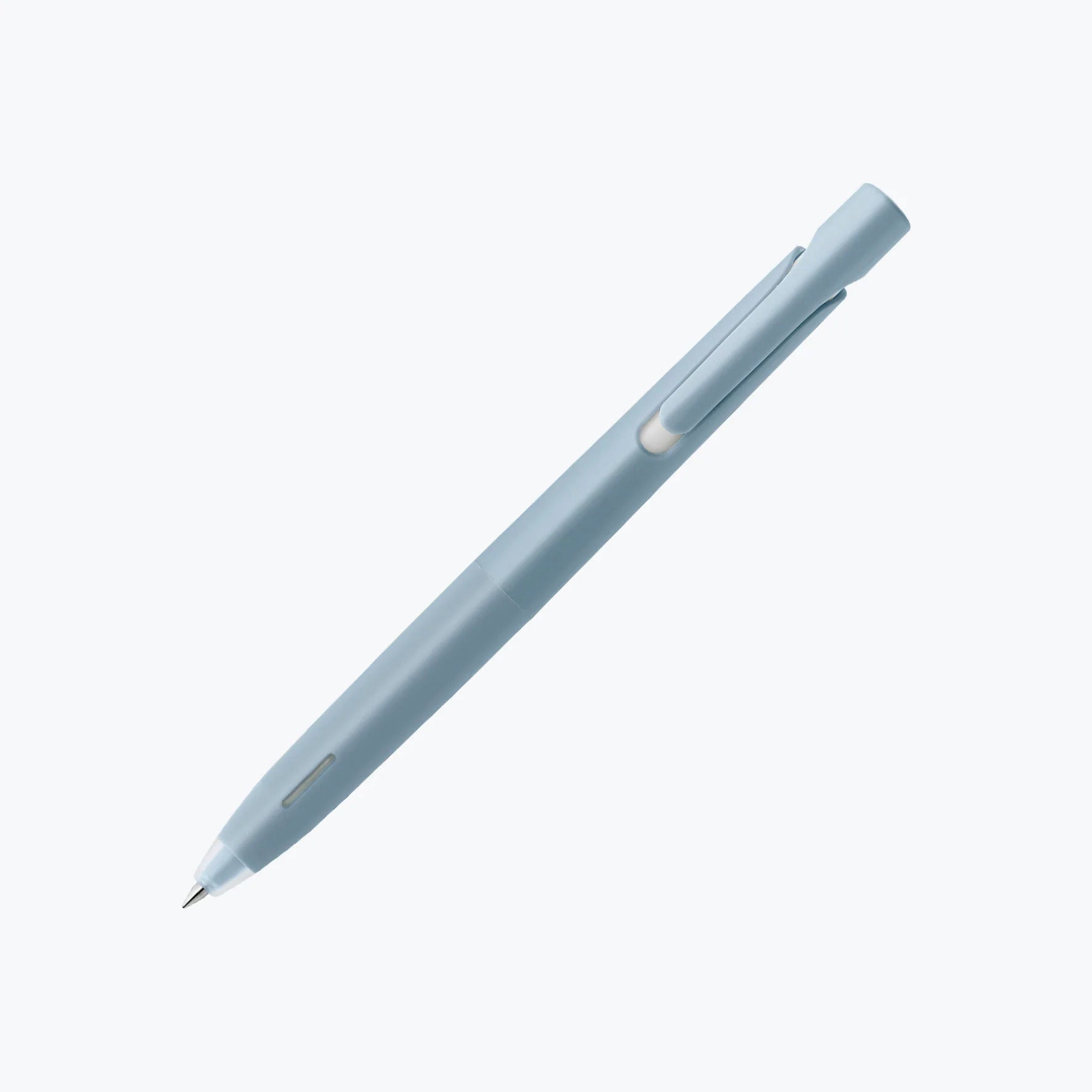 Zebra P-BAS88-W5 Oil-Based Ballpoint Pen, Blen, 0.02 Inches (0.5 mm), White Shaft, Black Ink, Set of 5