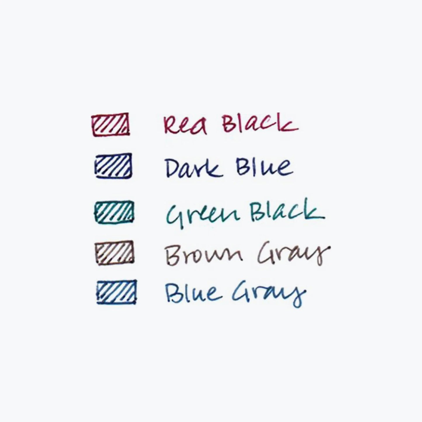 Zebra Sarasa Clip Vintage Set 1 (0.5)