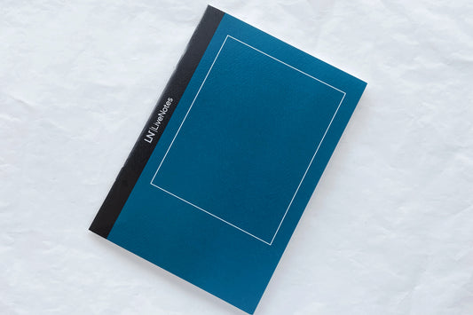 LiveNotes A5 Teal Blue Notebook (Lined)
