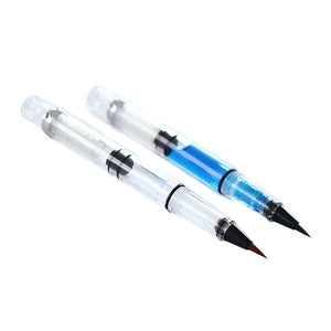 Transparent Piston Filler Brush Pen