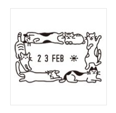 Midori Paintable Rotating Date Stamps