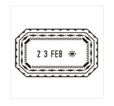 Midori Paintable Rotating Date Stamps